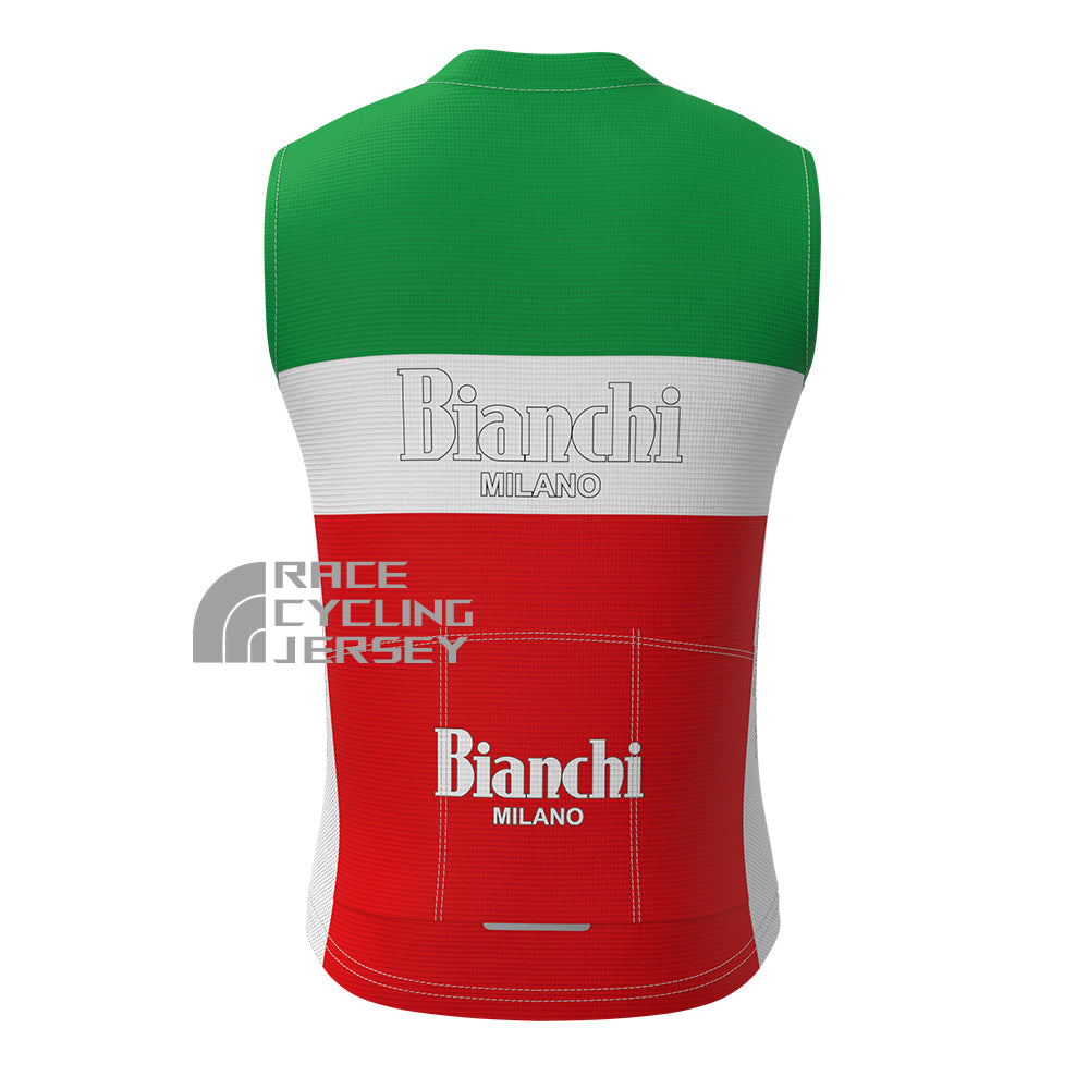 Bianchi MILANO Fleece Sleeveless Cycling Jersey