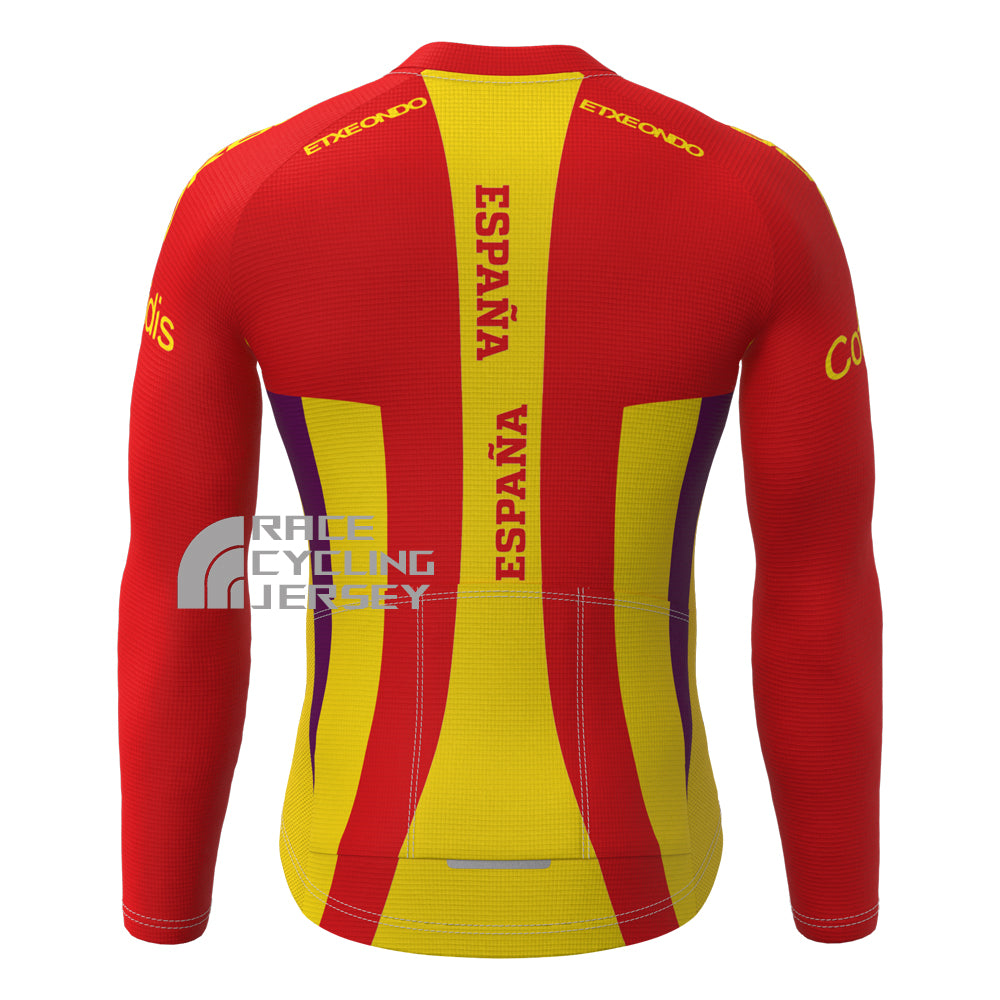 ESPANA ORBEA Fleece Long Cycling Jersey
