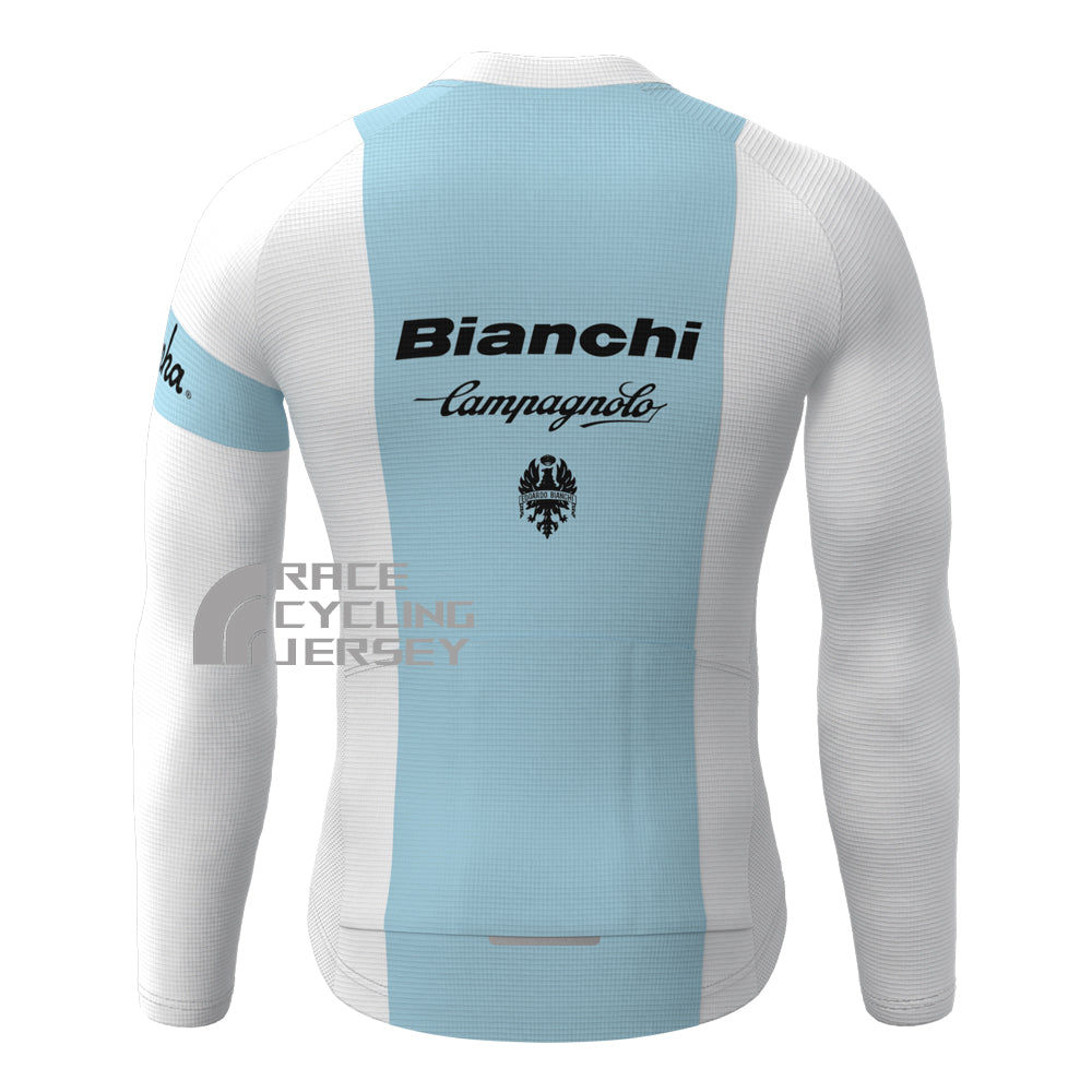 Rapha Bianchi Fleece Long Cycling Jersey