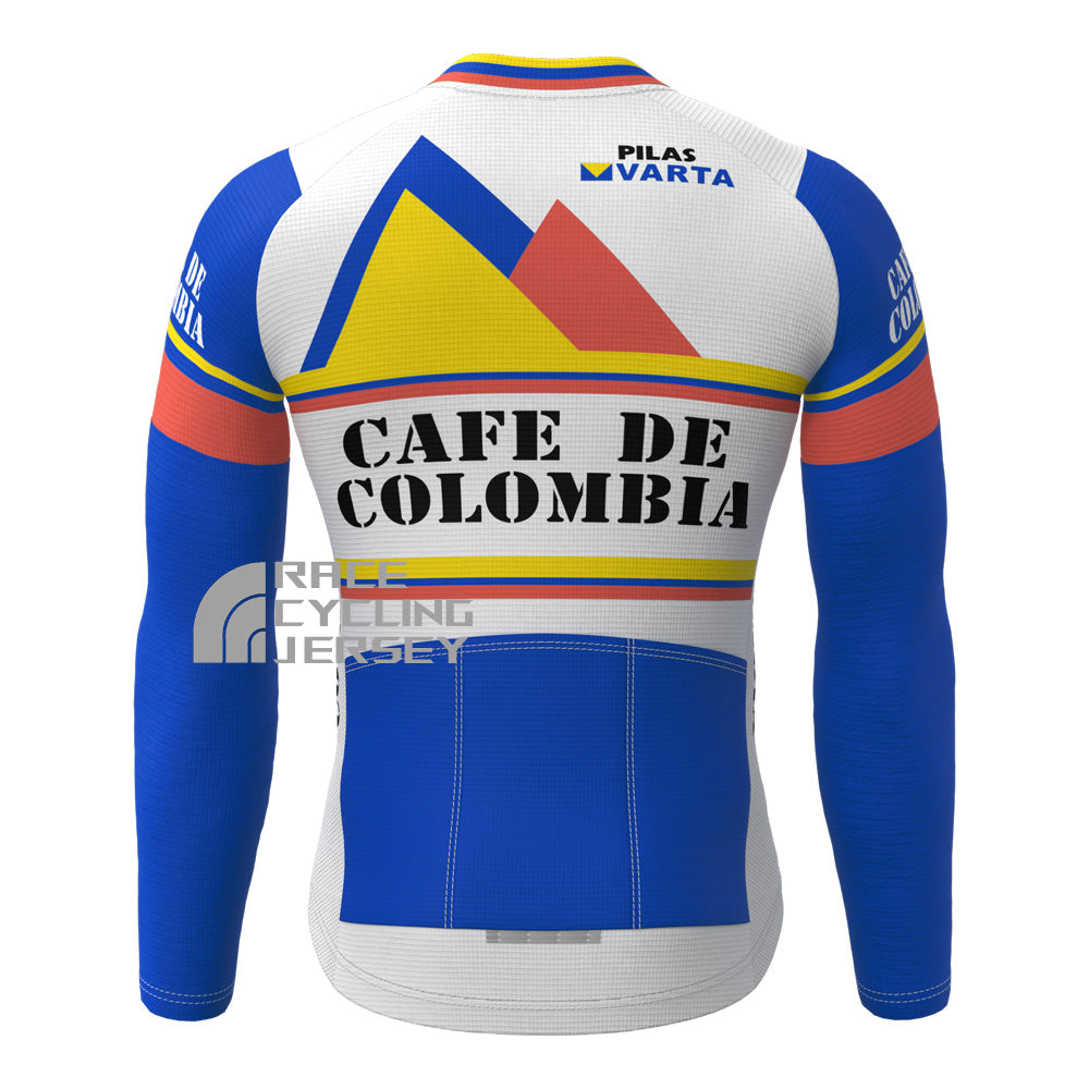 Colombia Fleece Long Cycling Jersey