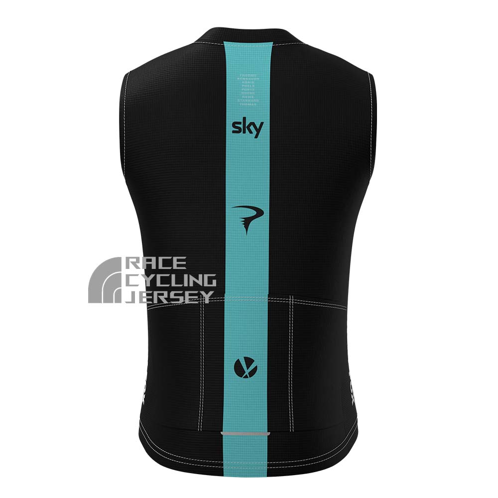 2016 Sky Fleece Sleeveless Cycling Jersey