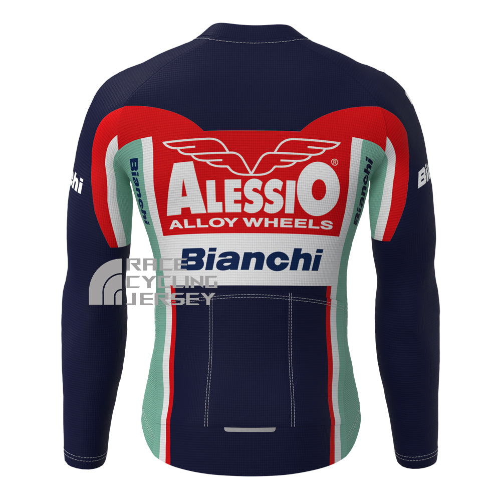 2004 Bianchi Fleece Long Cycling Jersey