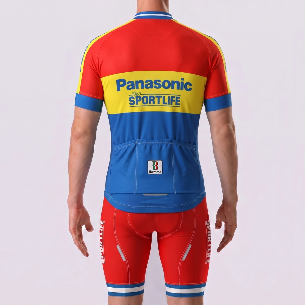Panasonic SPORTLIFE Short Sleeves Cycling Kits