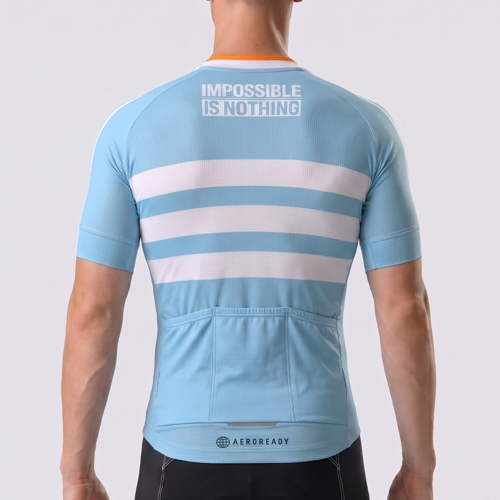 BOSS Bianchi Short Sleeves Cycling Jersey
