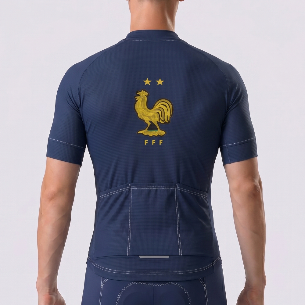 France Short Sleeves Cycling Jersey
