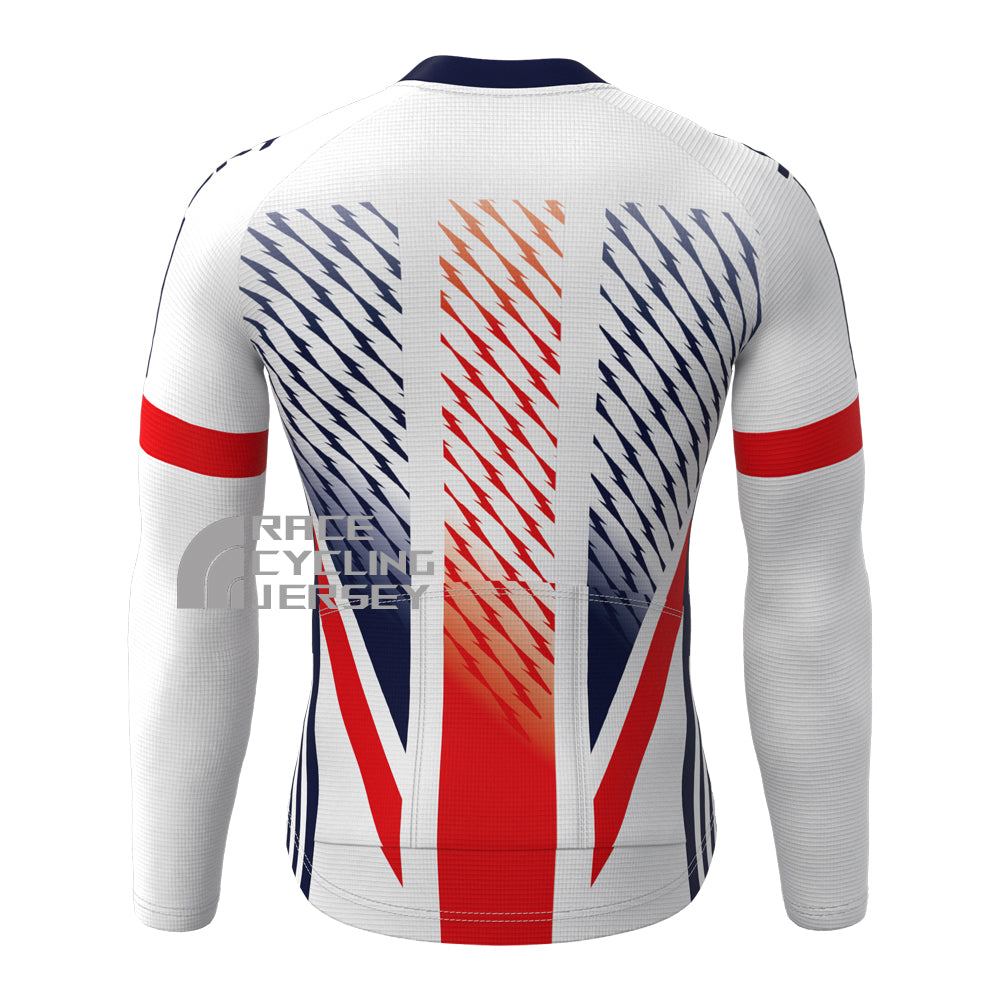 2015 United Kingdom Fleece Long Cycling Jersey