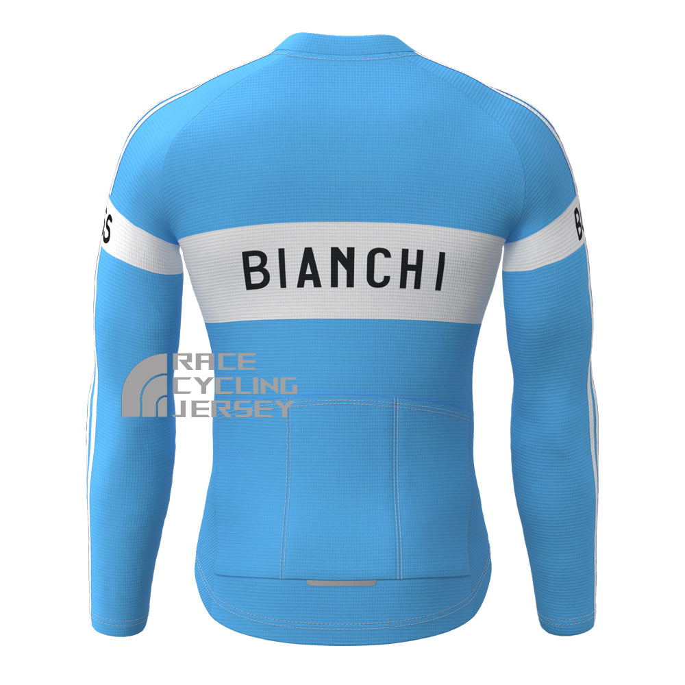 UCI BOOS Bianchi Fleece Long Cycling Jersey