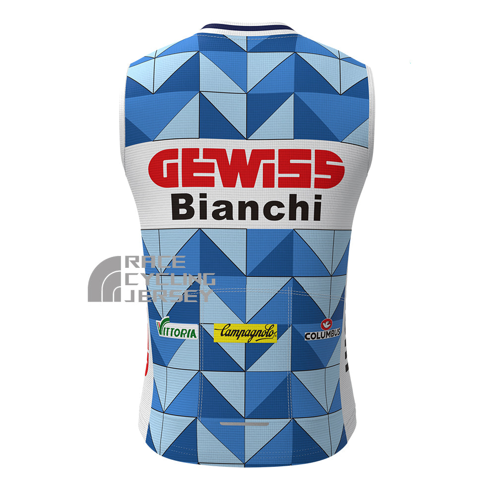 1988 Bianchi Fleece Sleeveless Cycling Jersey