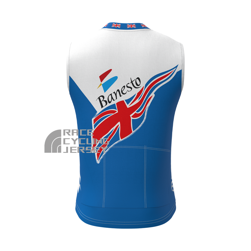 1998 Banesto Fleece Sleeveless Cycling Jersey