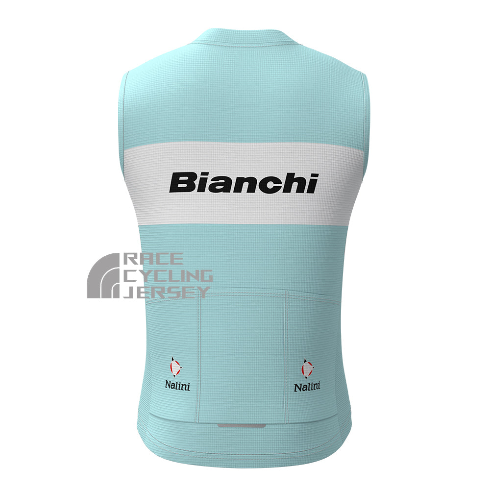 2003 Bianchi Fleece Sleeveless Cycling Jersey
