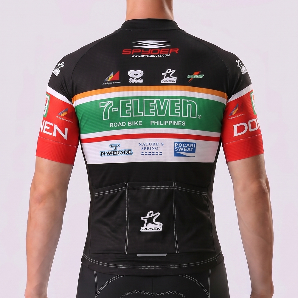 2017 7-Eleven Short Sleeves Cycling Jersey