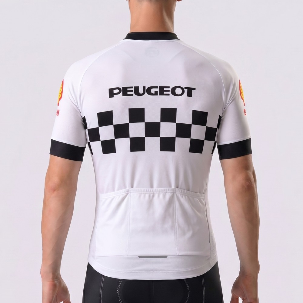 1986 PEUGEOT Short Sleeves Cycling Jersey