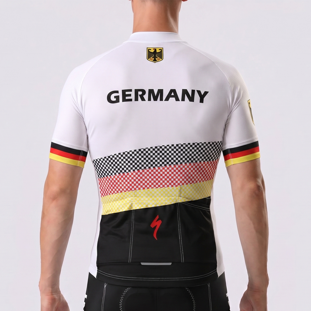 Germany Short Sleeves Cycling Jersey