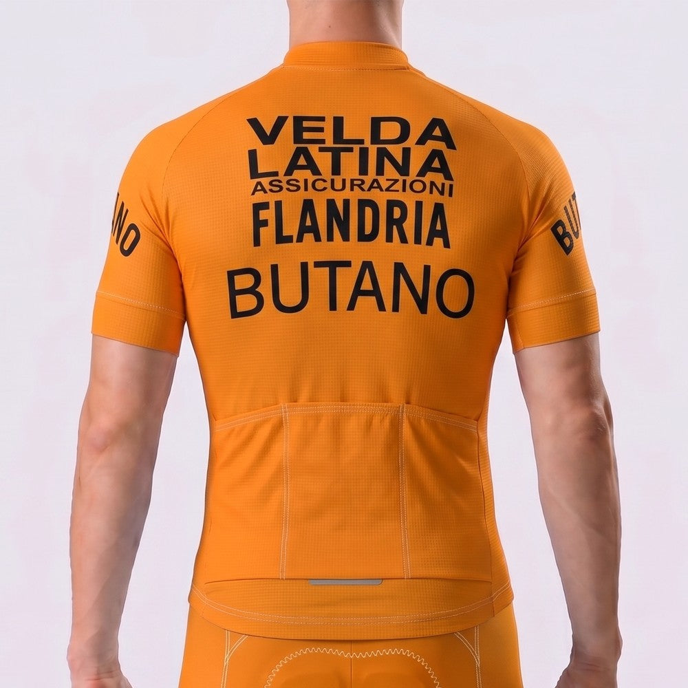 1977 Flandria Short Sleeves Cycling Jersey