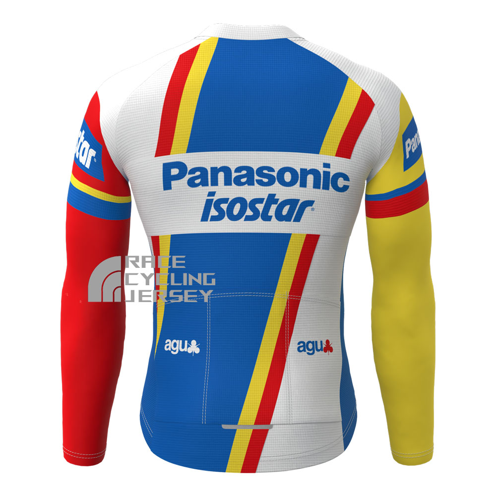 1990 Panasonic Isostar Fleece Long Cycling Jersey