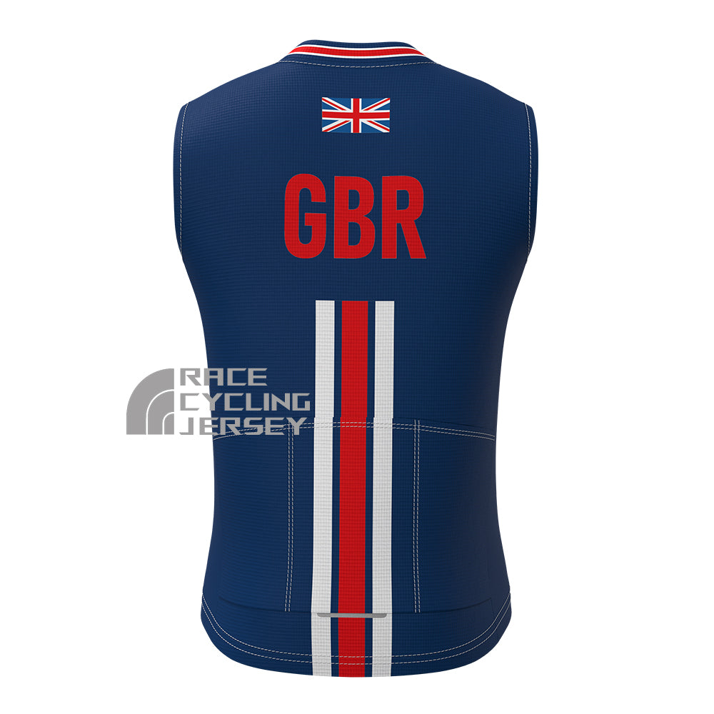 GBR Fleece Sleeveless Cycling Jersey