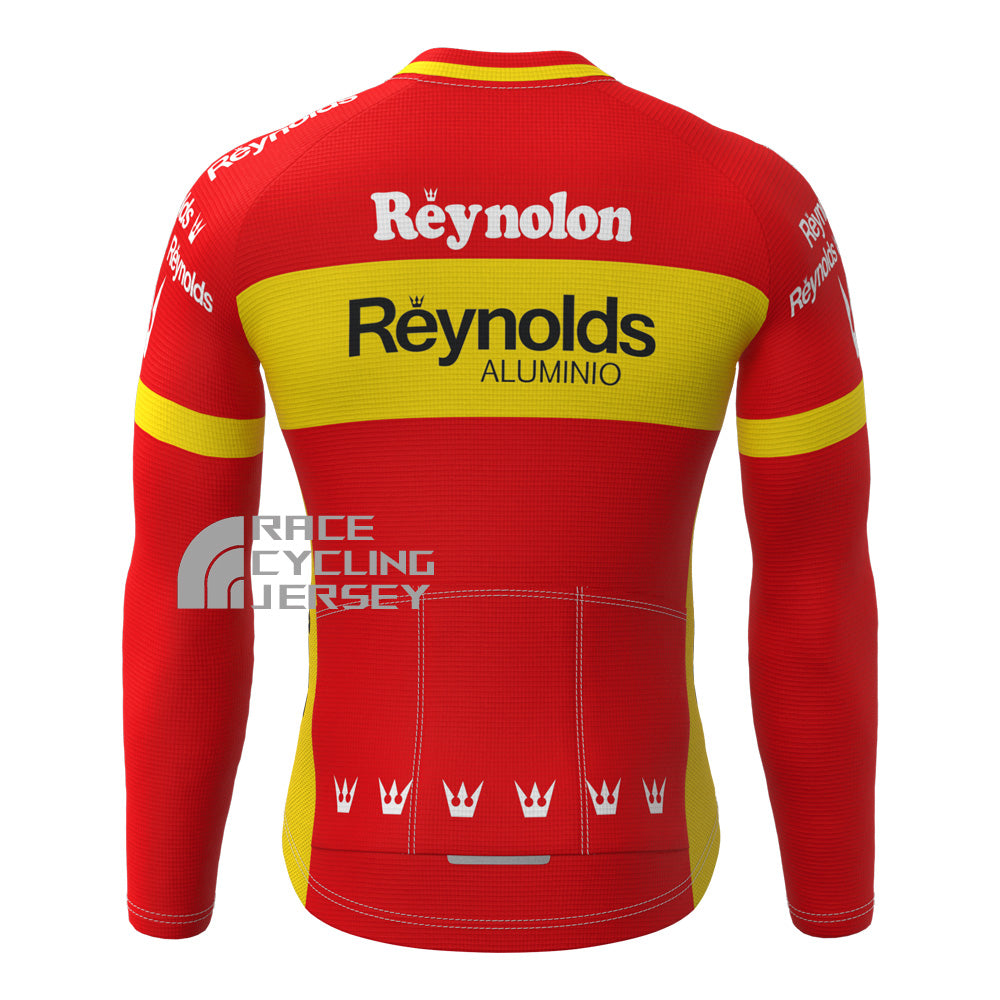 1987 Reynolds Fleece Long Cycling Jersey