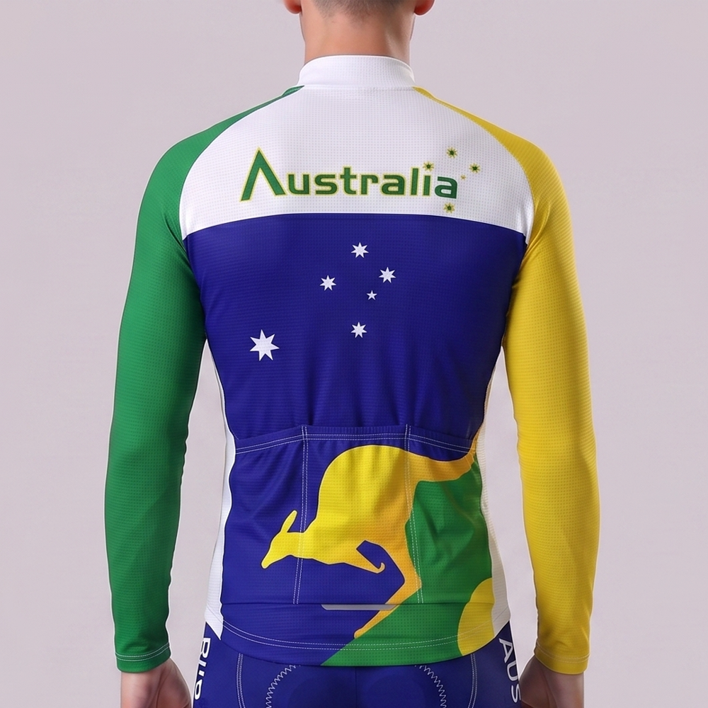 Australia Long Sleeves Cycling Jersey