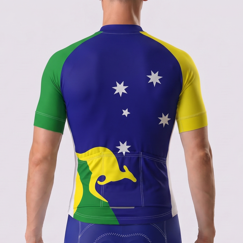Kangaroo Australia Short Sleeves Cycling Jersey