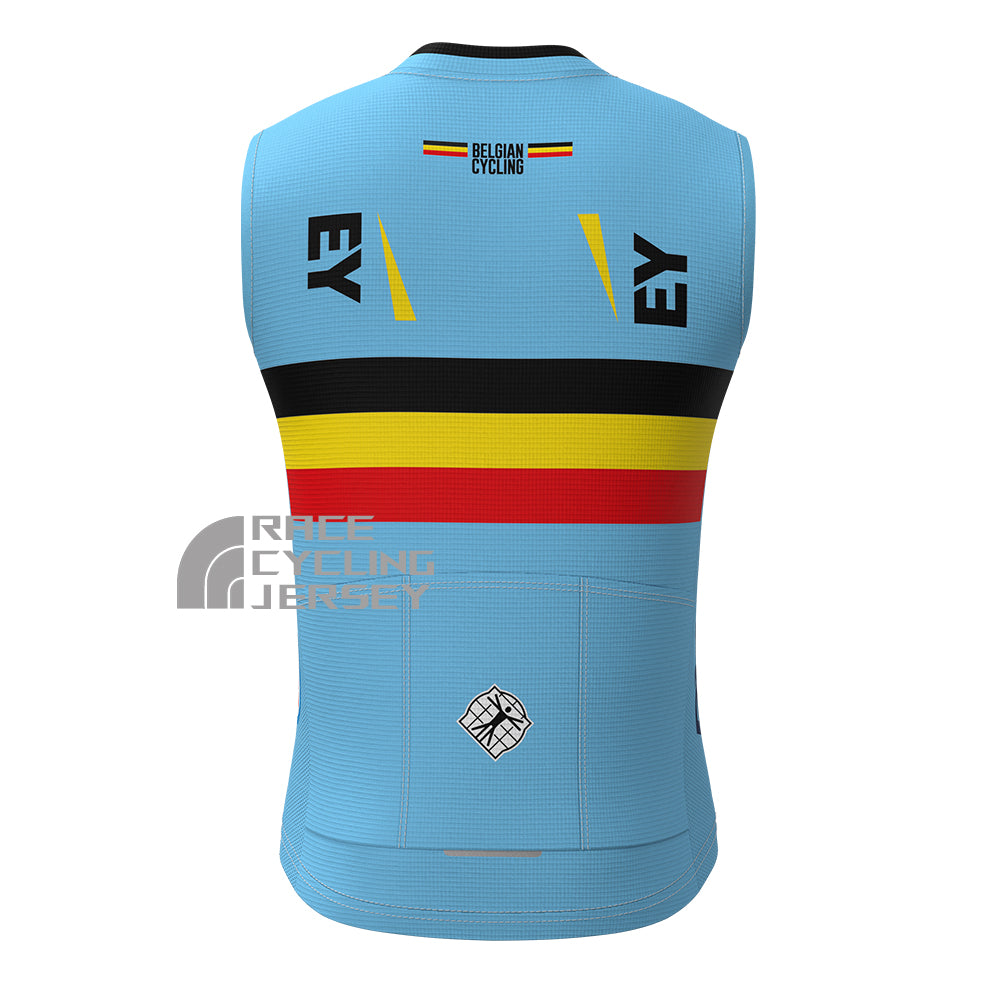 2024 Belgium Fleece Sleeveless Cycling Jersey