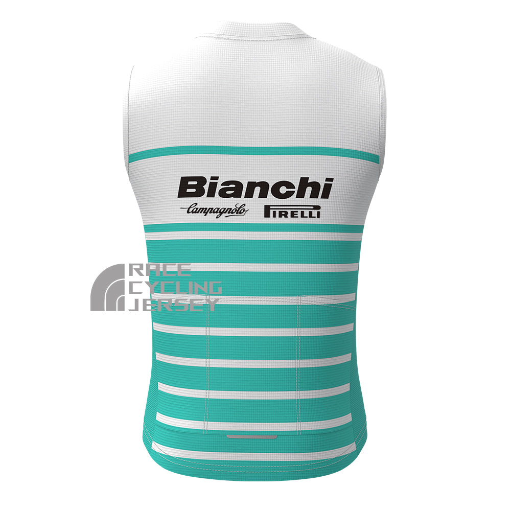 MEDION Bianchi Fleece Sleeveless Cycling Jersey