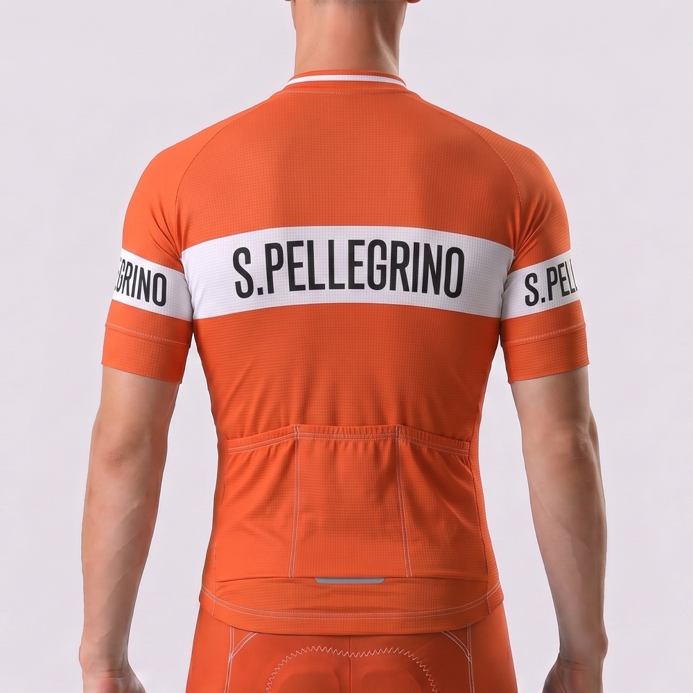 S.PELLEGRINO Short Sleeves Cycling Jersey
