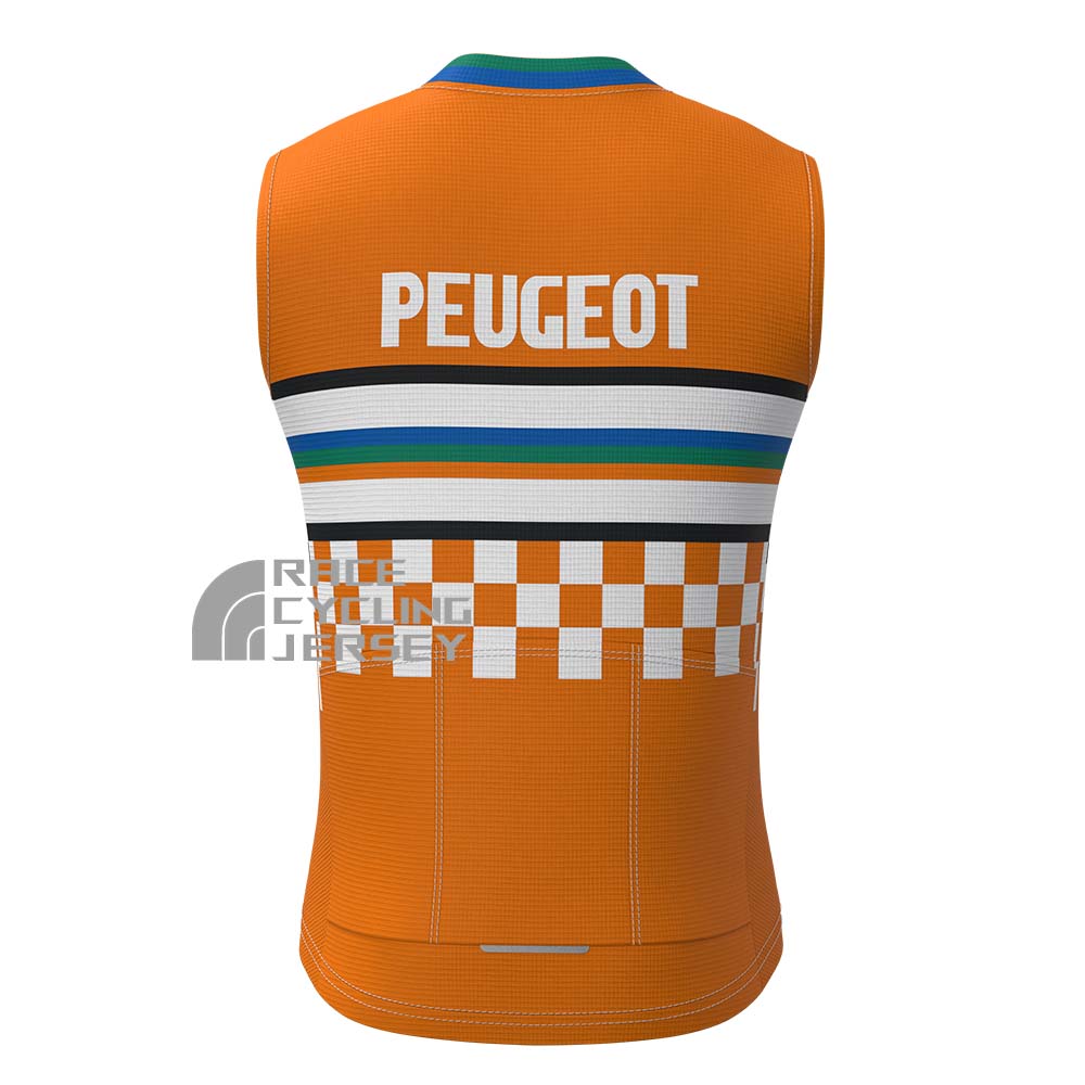 1983 Peugeot Fleece Sleeveless Cycling Jersey