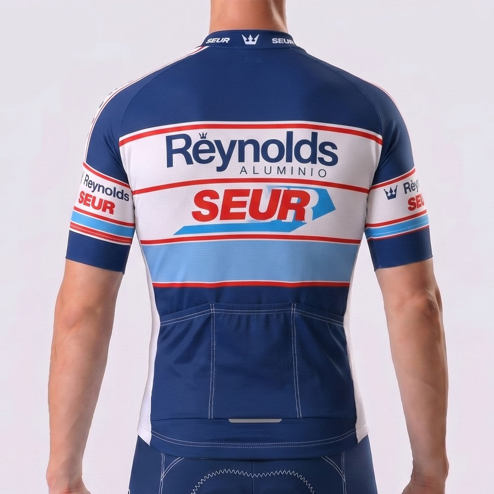 1988 Reynolds SEUR Short Sleeves Cycling Jersey