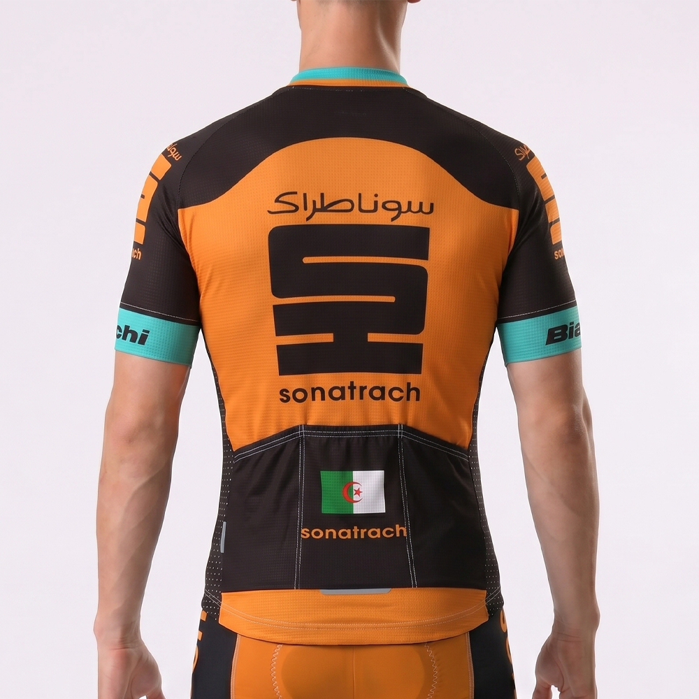 Sonatrach Bianchi Short Sleeves Cycling Jersey
