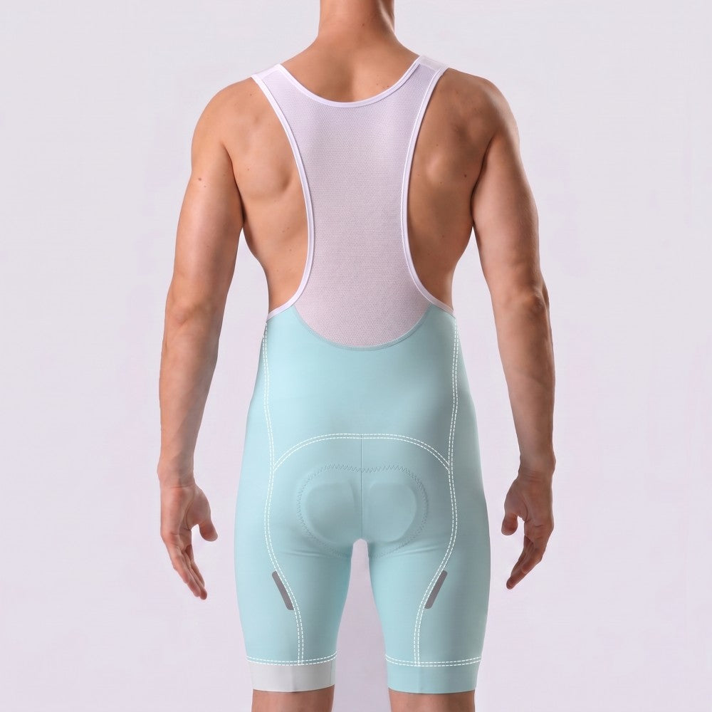 Glacier Blue Bib Cycling Shorts