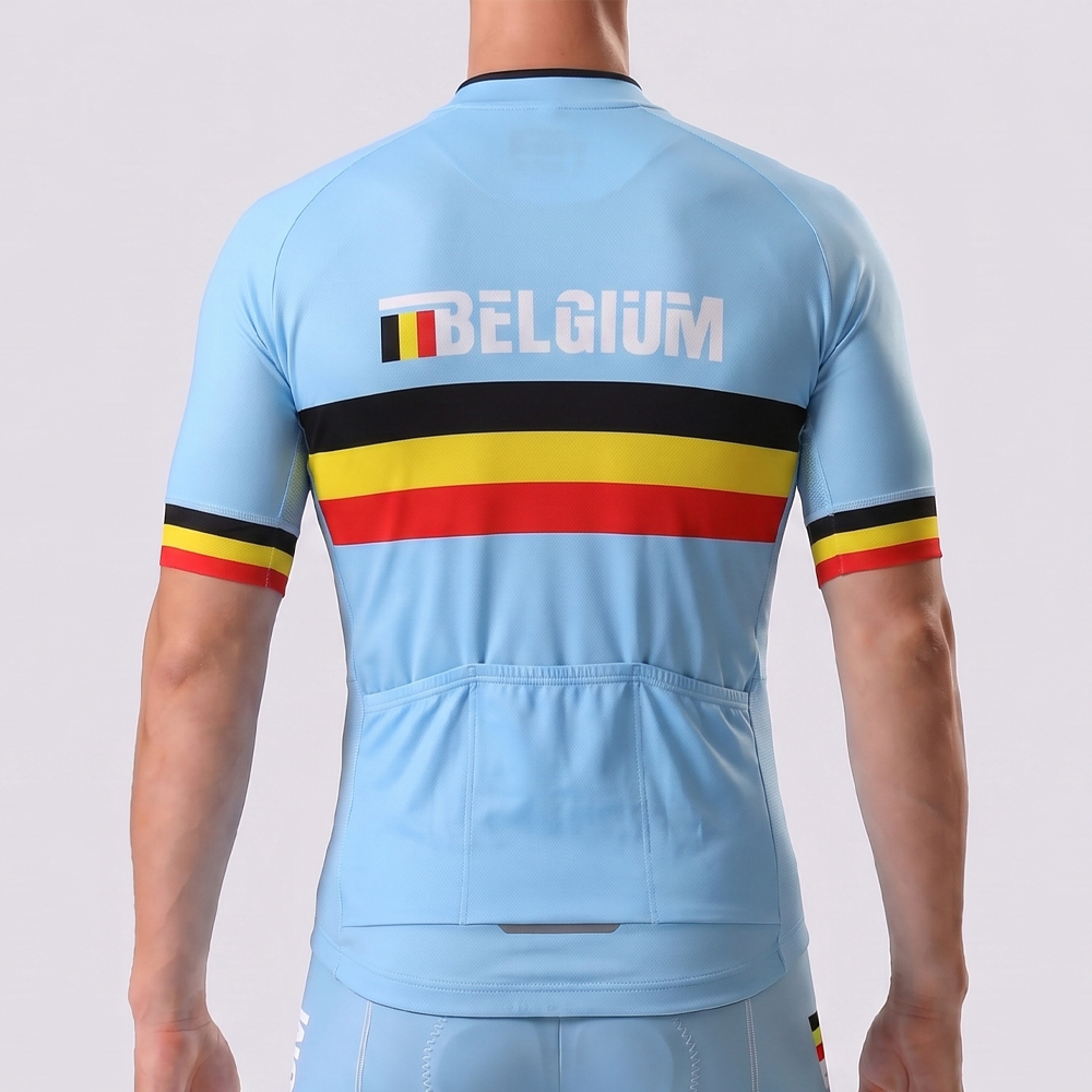 2016 Belgium Short Sleeves Cycling Jersey
