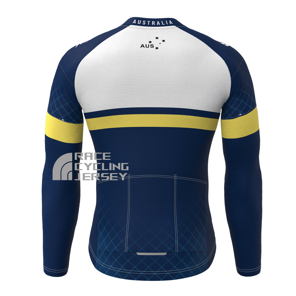 2018 Australia Fleece Long Cycling Jersey