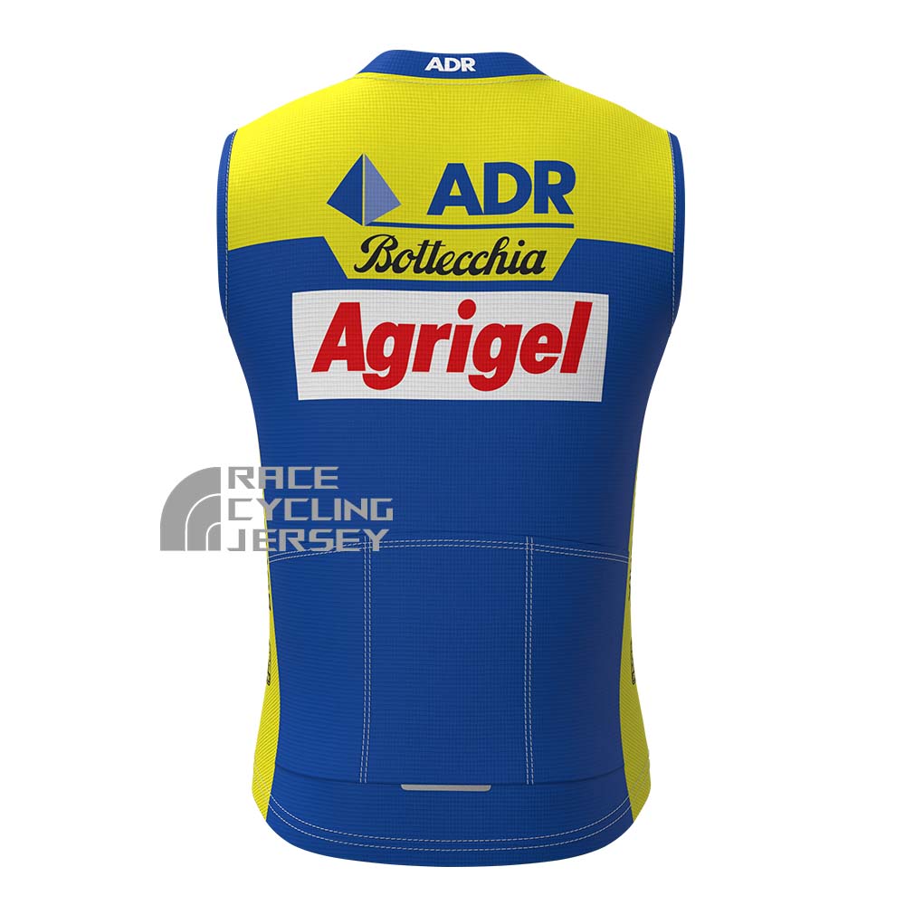 1989 Agrigel Fleece Sleeveless Cycling Jersey