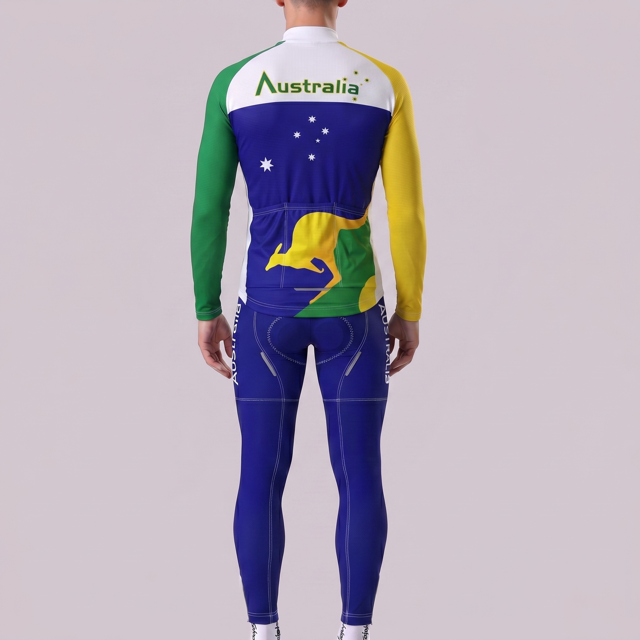 Australia Fleece Long Sleeves Cycling Kits