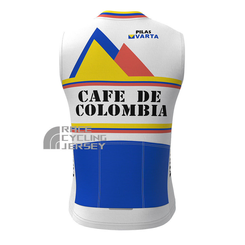 Colombia Fleece Sleeveless Cycling Jersey