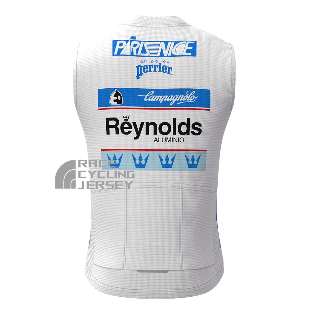 1989 Reynolds Perrier Fleece Sleeveless Cycling Jersey