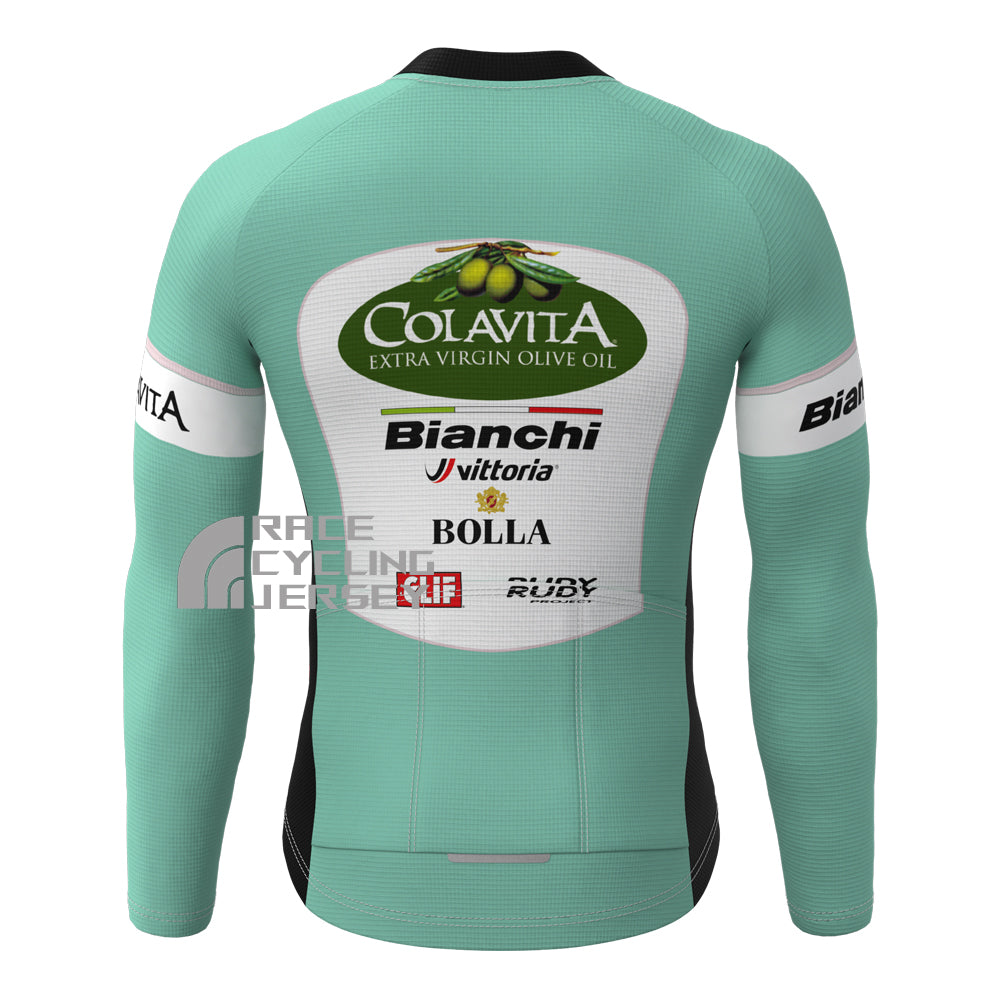 Colavita Bianchi Fleece Long Cycling Jersey