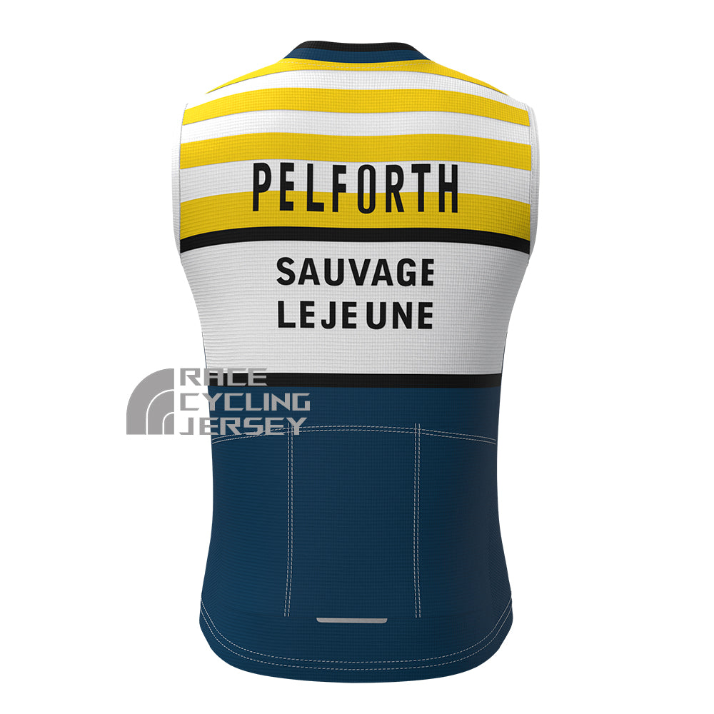 PELFORTH Fleece Sleeveless Cycling Jersey