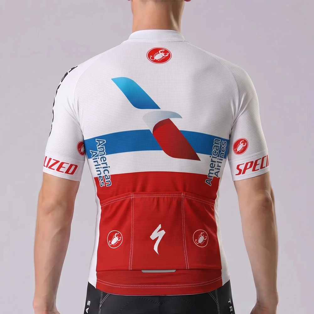 AMERICAN Short Sleeves Cycling Jersey