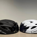 JAVA Adult Bike Helmet Removable Goggle Visor