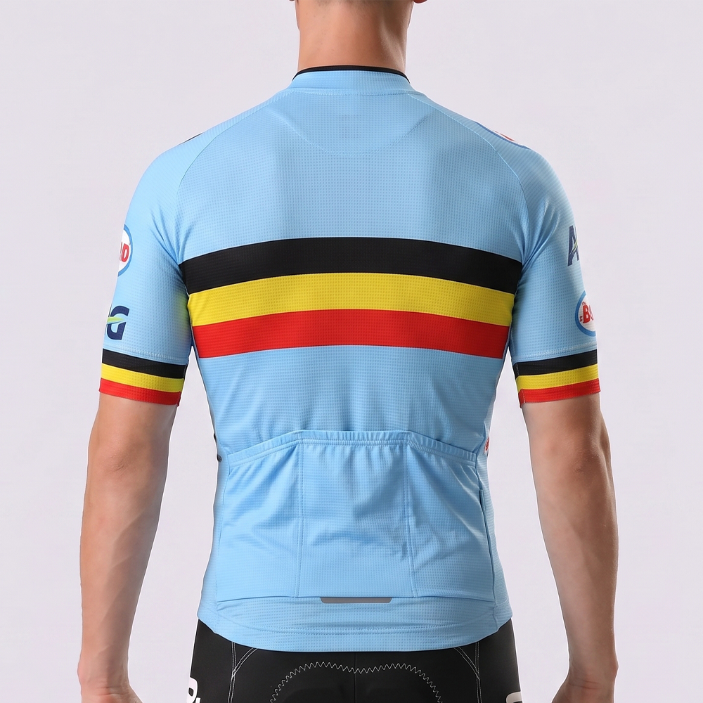 2018 Belgium Short Sleeves Cycling Jersey