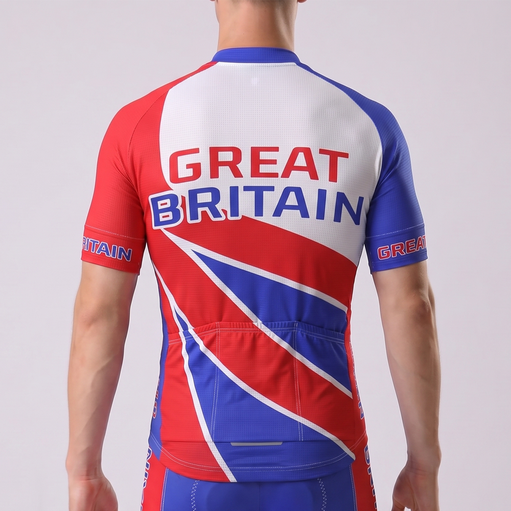 2003 United Kingdom Short Sleeves Cycling Jersey