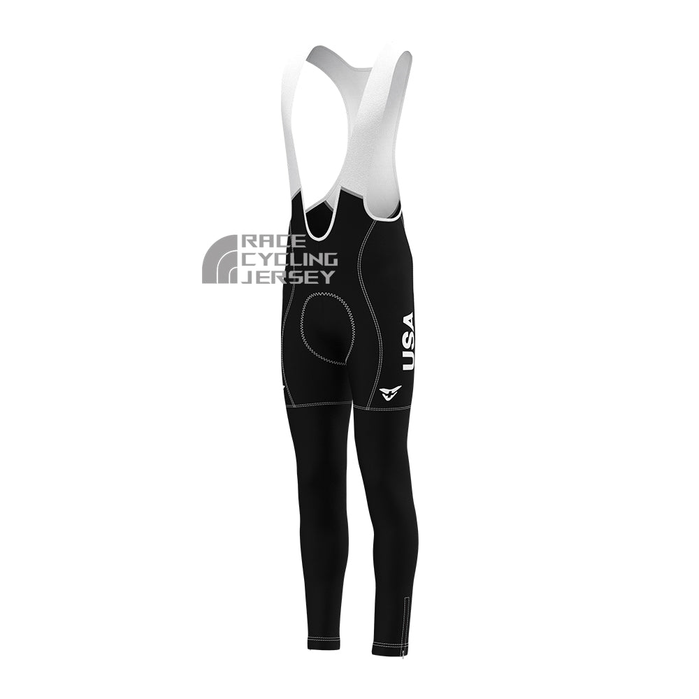 USA Fleece Bib Cycling Pants