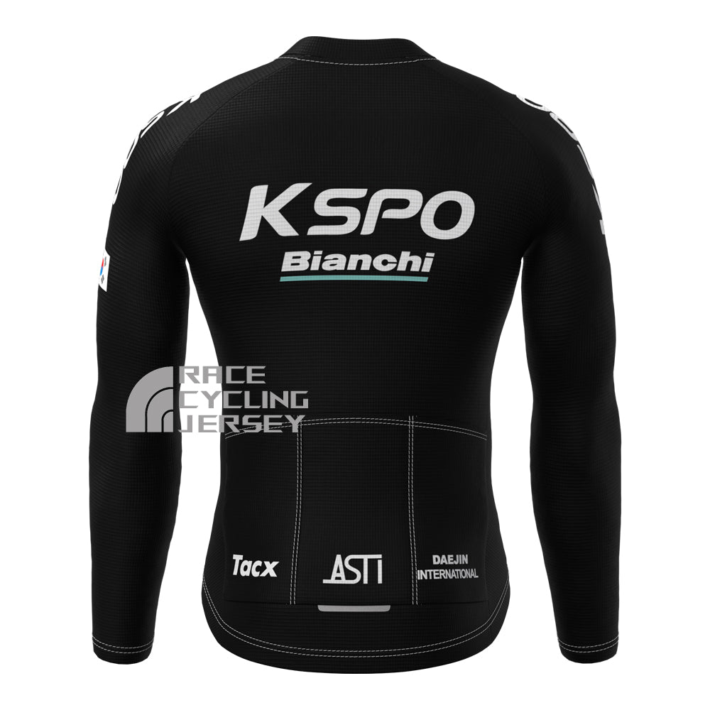2018 Bianchi Fleece Long Cycling Jersey