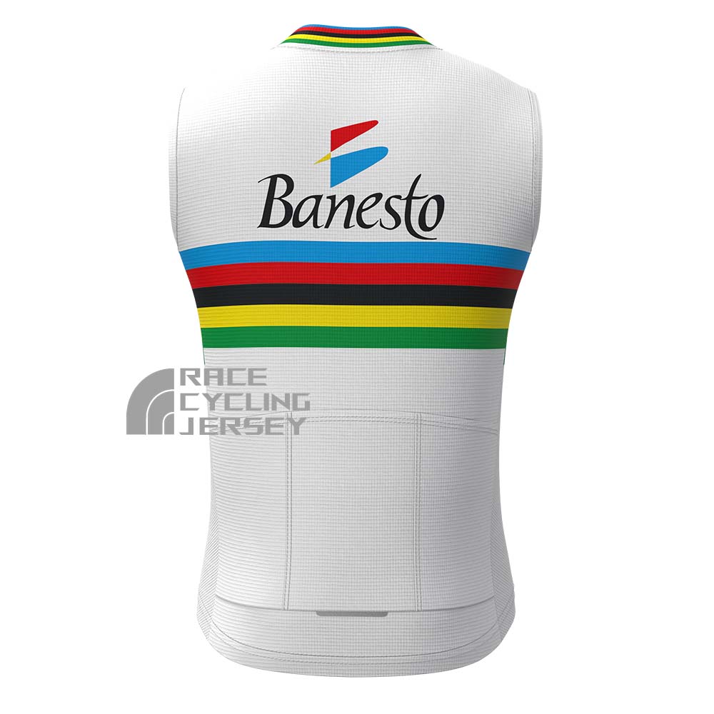 1996 Banesto UCI Fleece Sleeveless Cycling Jersey