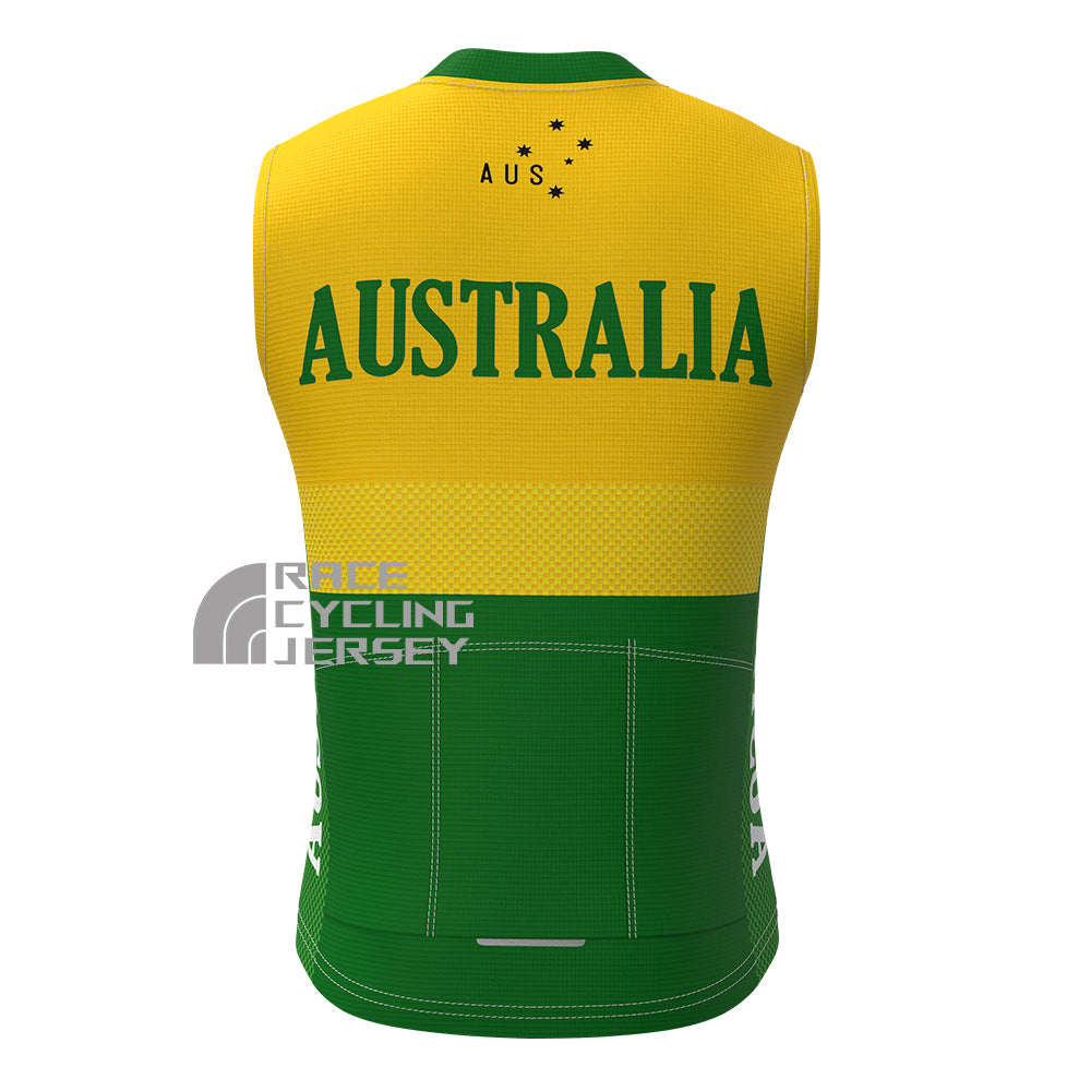 Jayco Australia Fleece Sleeveless Cycling Jersey
