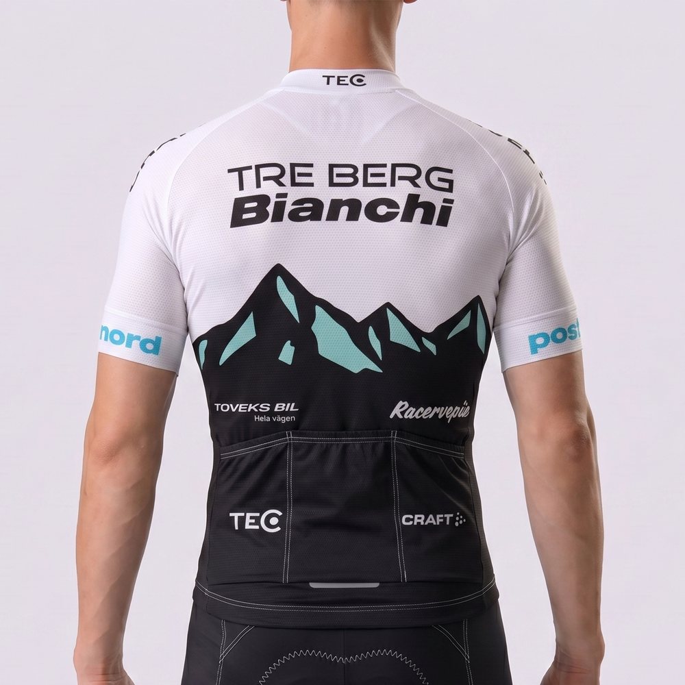 2016 Bianchi Short Sleeves Cycling Jersey