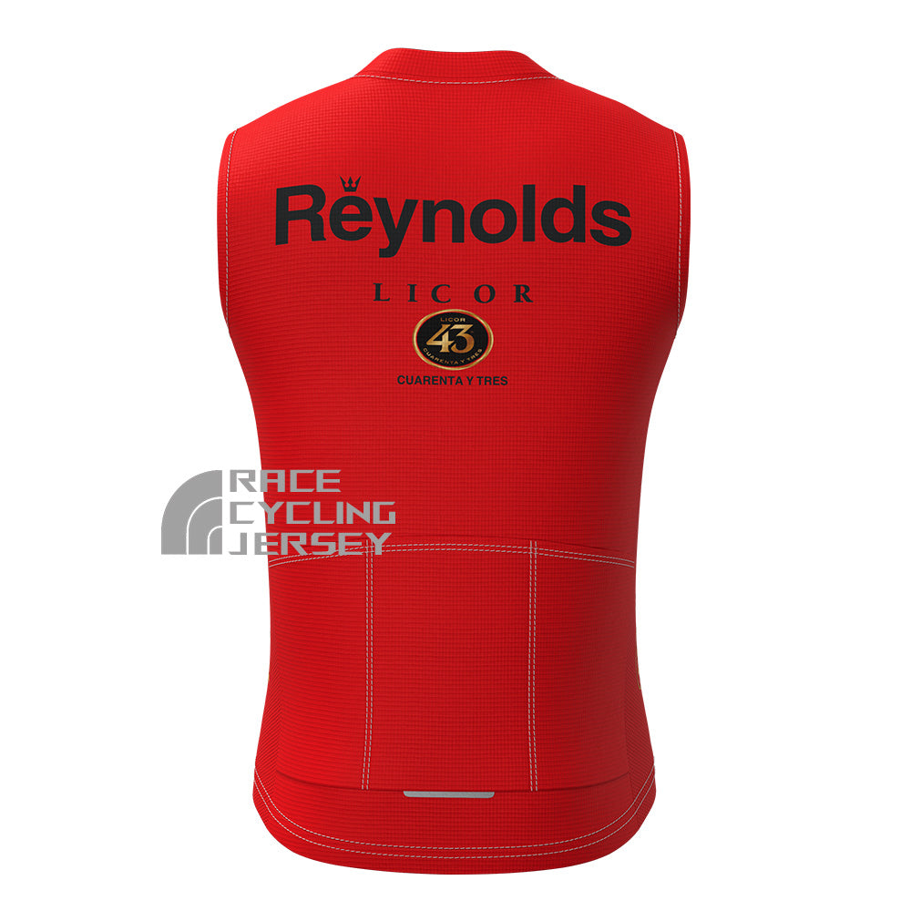 1987 Reynolds Aluminio Fleece Sleeveless Cycling Jersey