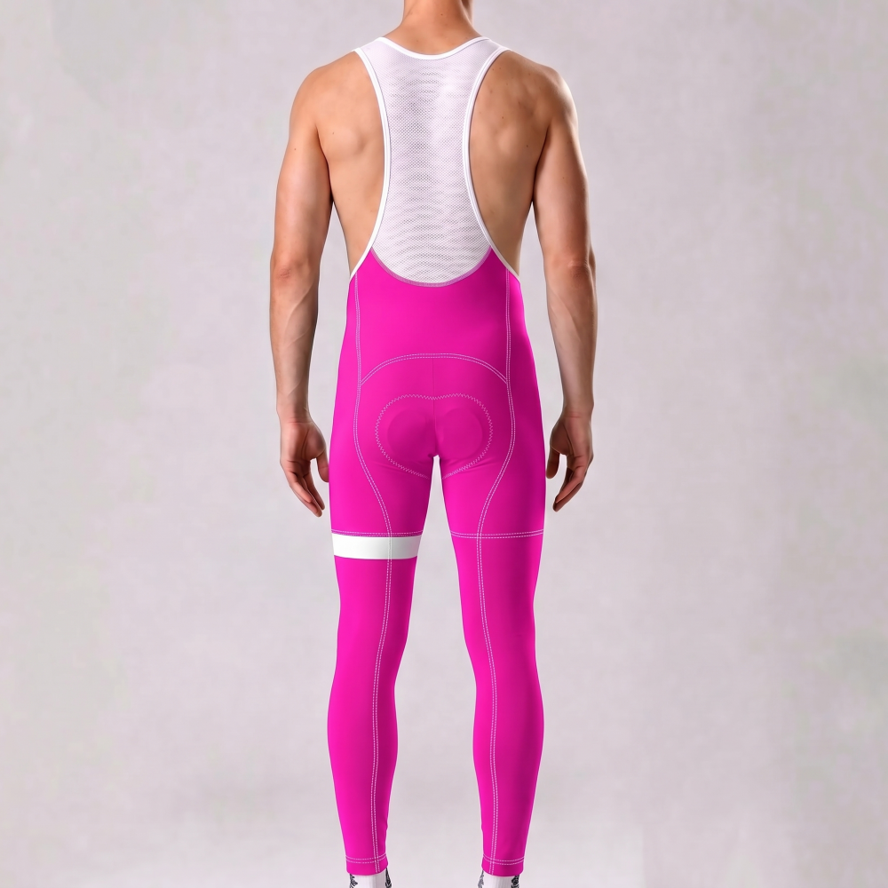 Rose Red Bib Cycling Pants