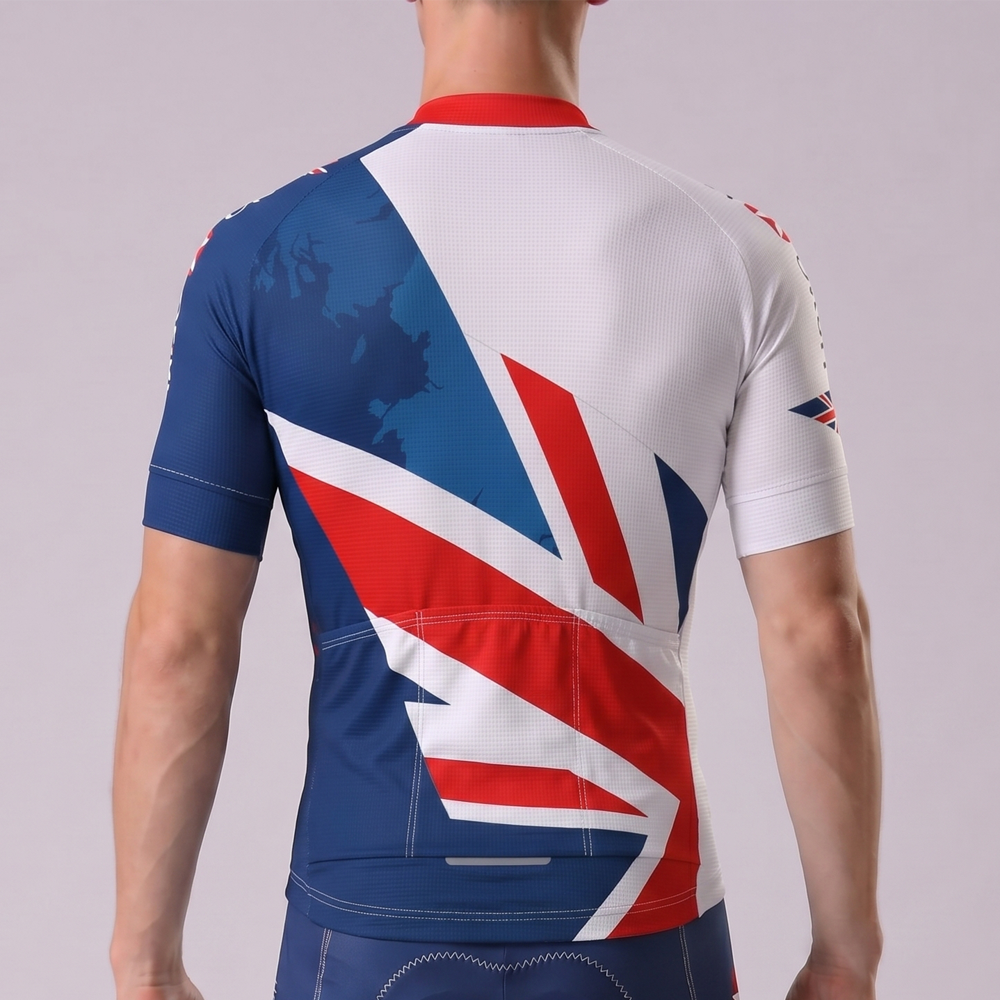 2017 United Kingdom Short Sleeves Cycling Jersey